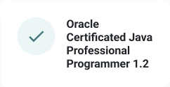Oracle Certificated Java  Professional Programmer 1.2